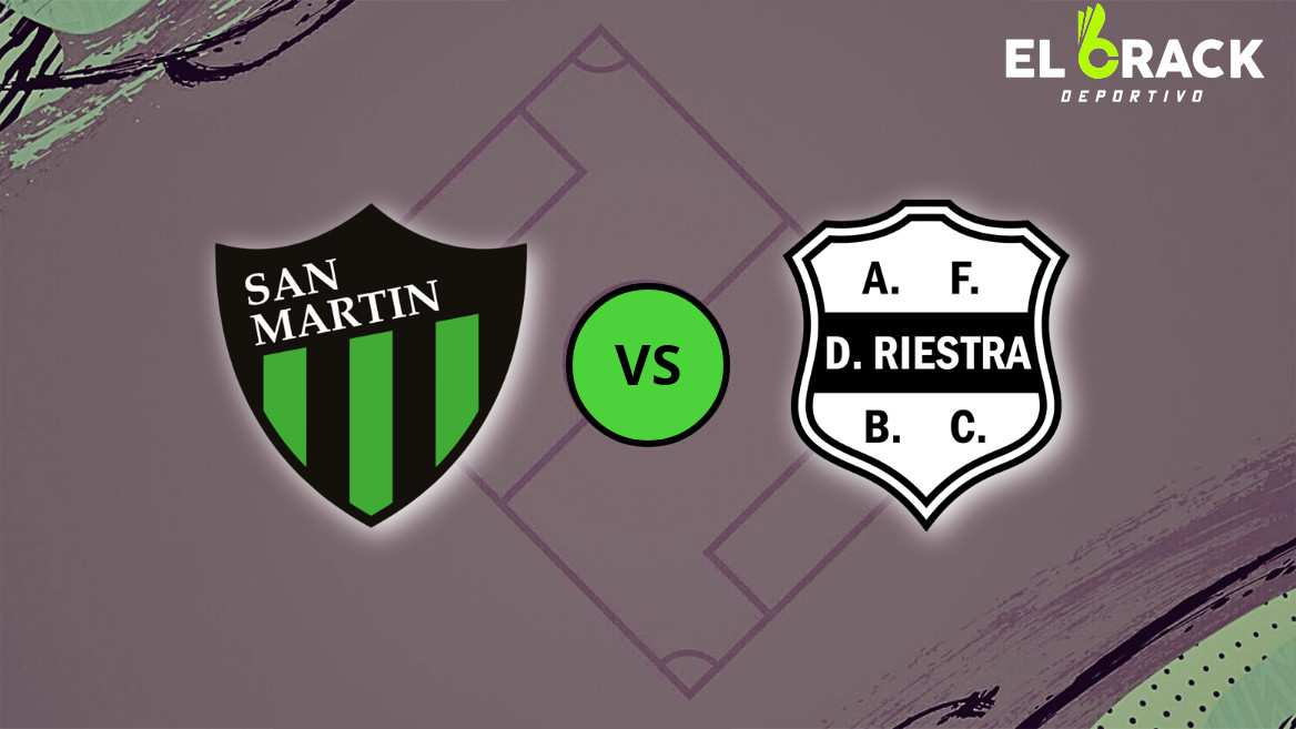 San Martín (SJ) vs Dep. Riestra: horario, día, sede e historial completo