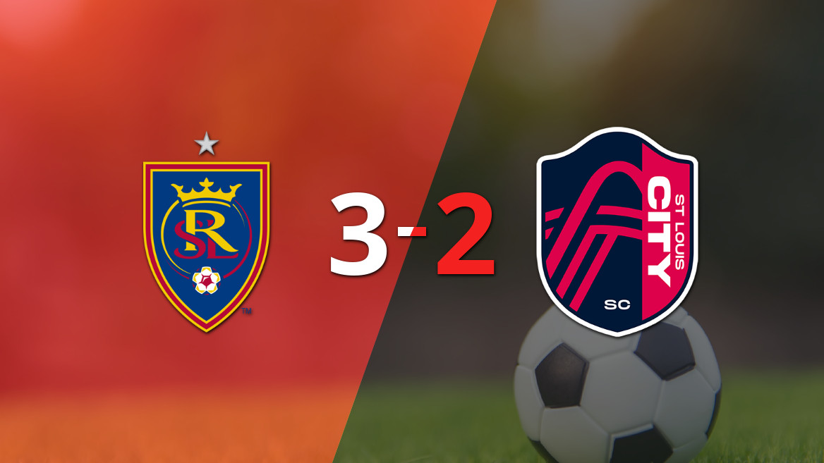 Real Salt Lake Edge St. Louis City in High-Scoring Encounter