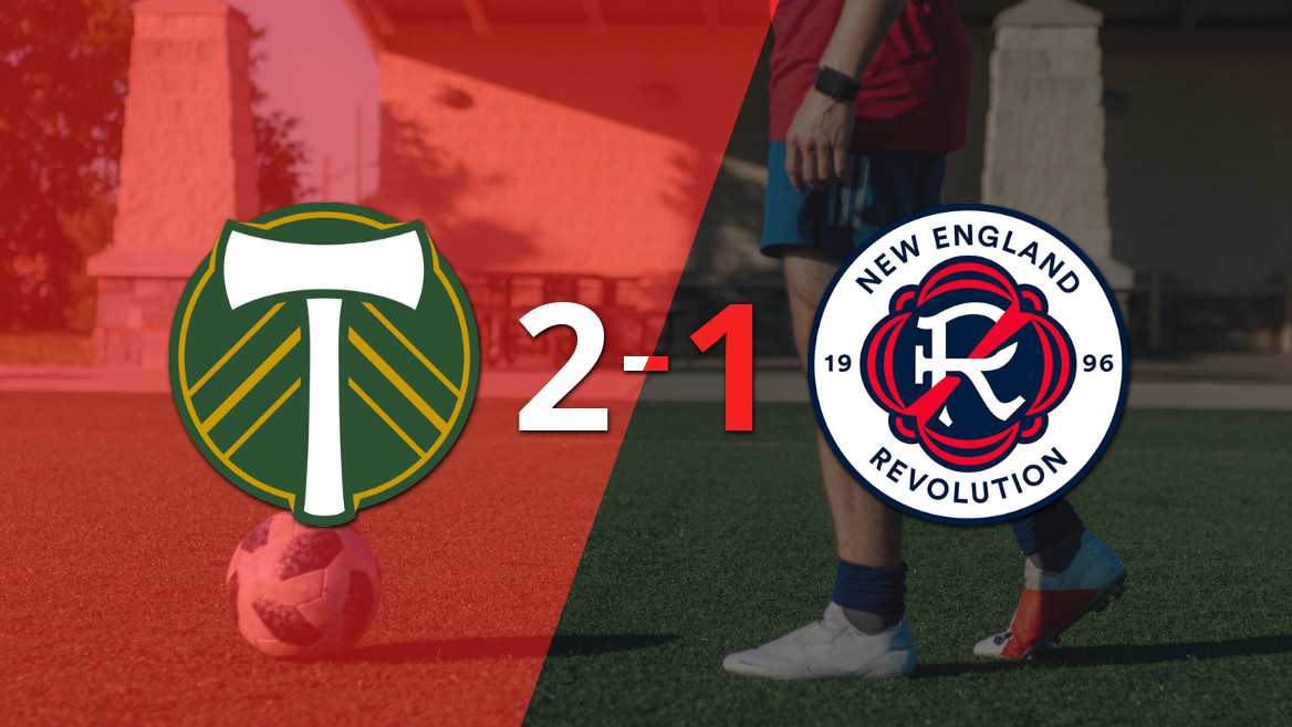 Portland Timbers se lleva la victoria con un 2-1 ante New England Revolution