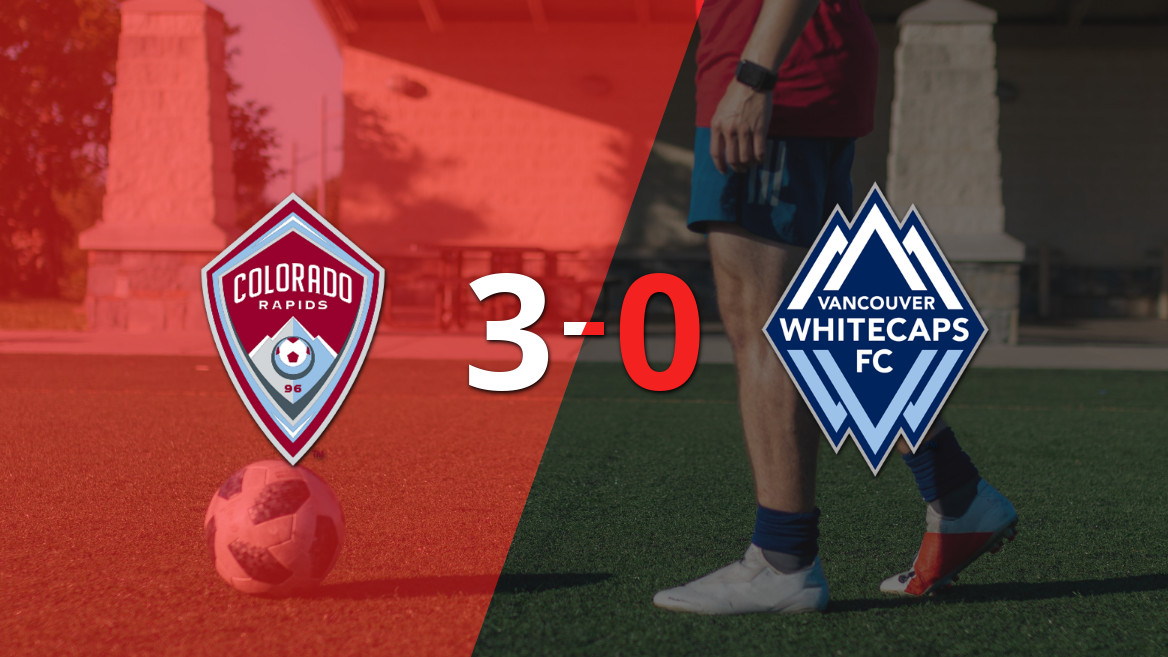Colorado Rapids Dominates Vancouver Whitecaps FC with 3-0 Victory