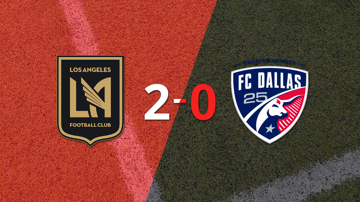 Los Angeles FC vence FC Dallas com uma vitória convincente de 2-0