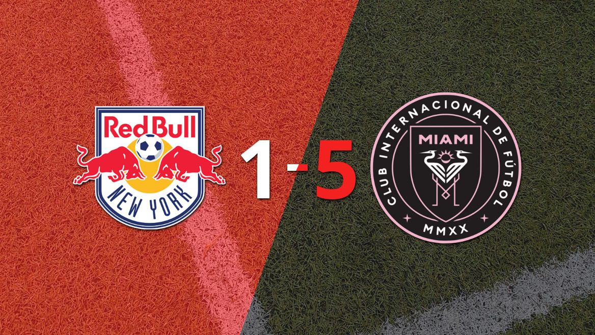 Inter Miami Comes Back and Thrashes New York Red Bulls 5-1