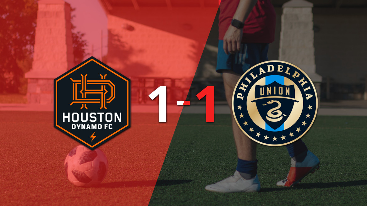 Houston Dynamo e Philadelphia Union empatam em confronto emocionante