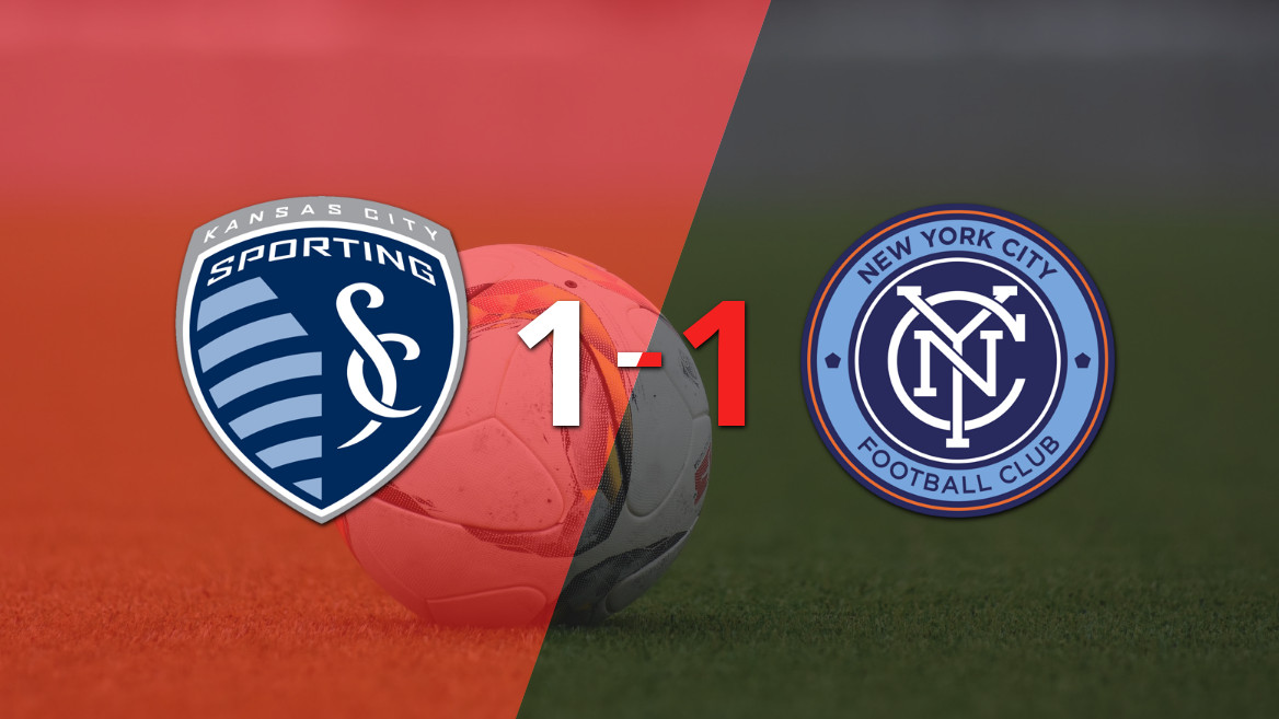 Sporting Kansas City e New York City FC empatam em 1 a 1