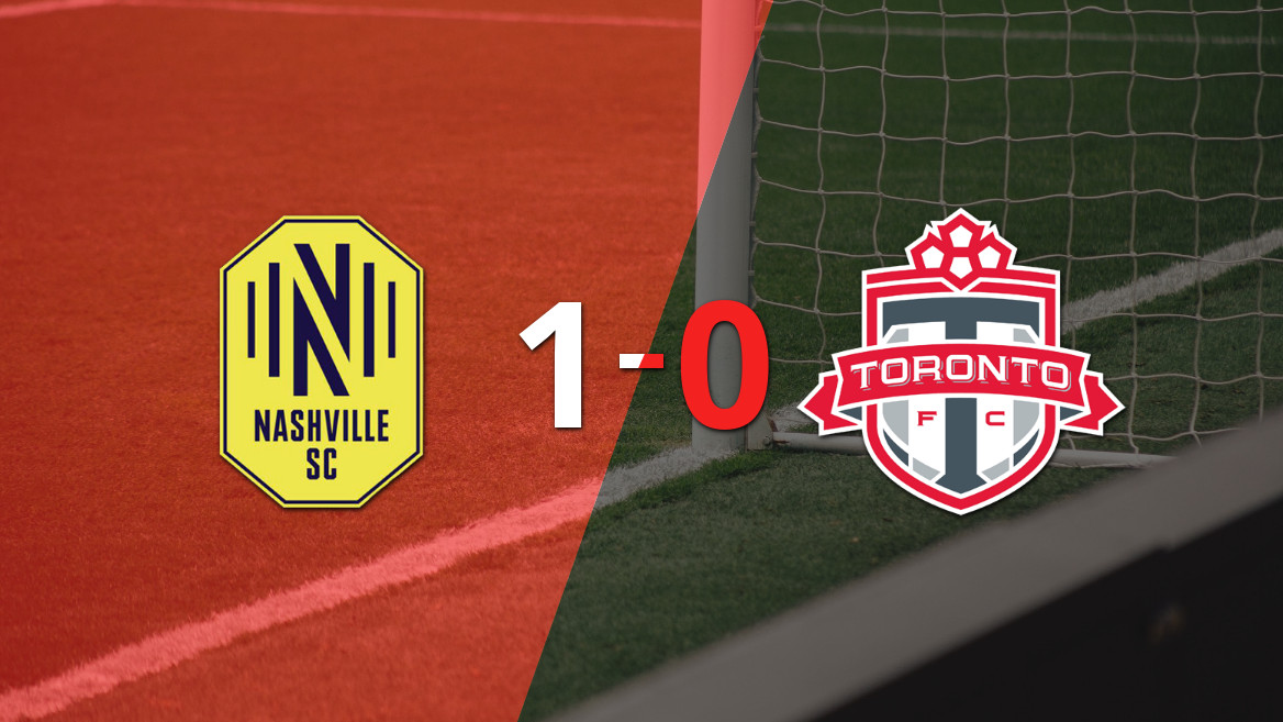 Nashville SC se impone 1-0 a Toronto FC en Geodis Park