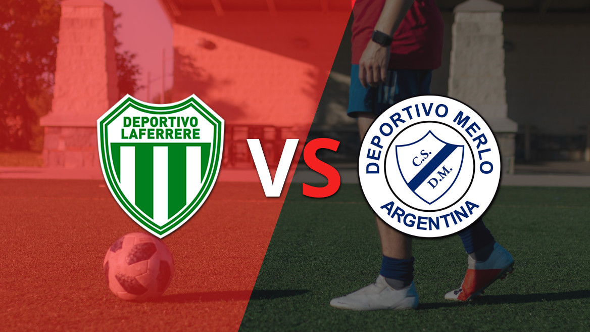 Dep. Merlo sacó un punto luego de empatar a 2 goles con Laferrere