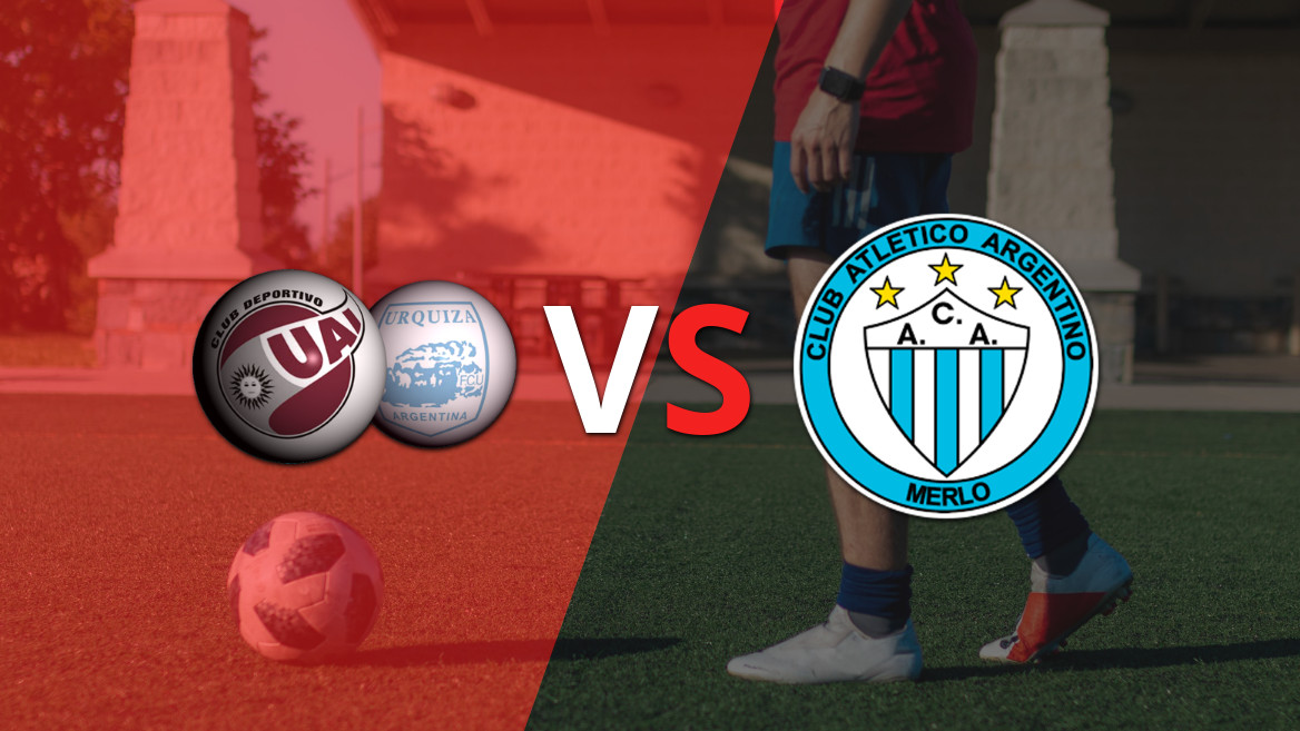 UAI Urquiza y Argentino de Merlo comienzan el segundo tiempo sin goles