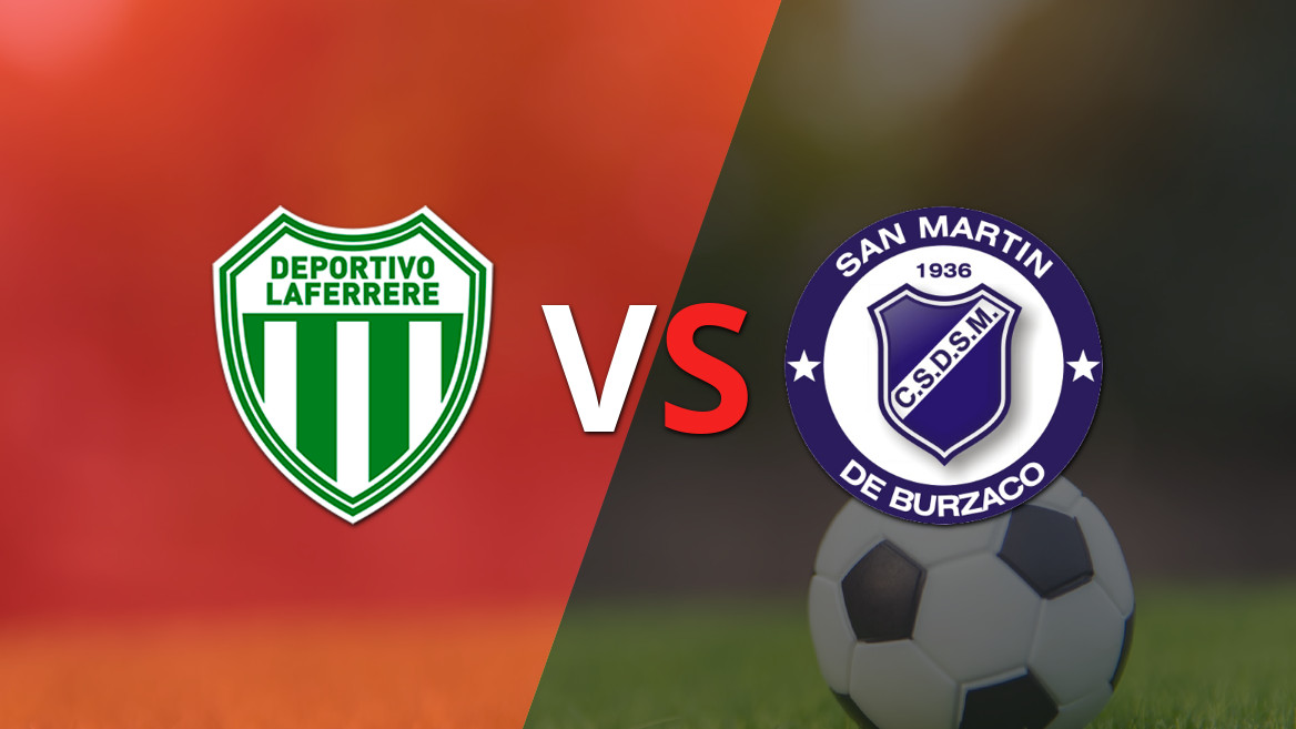 EN VIVO: Laferrere voltea el marcador y triunfa 2 a 1 ante San Martín Burzaco