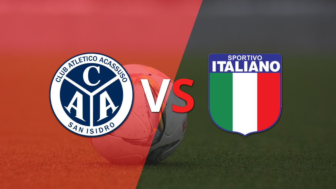 EN VIVO: Acassuso consiguió una victoria por 2 a 1 ante Sp. Italiano