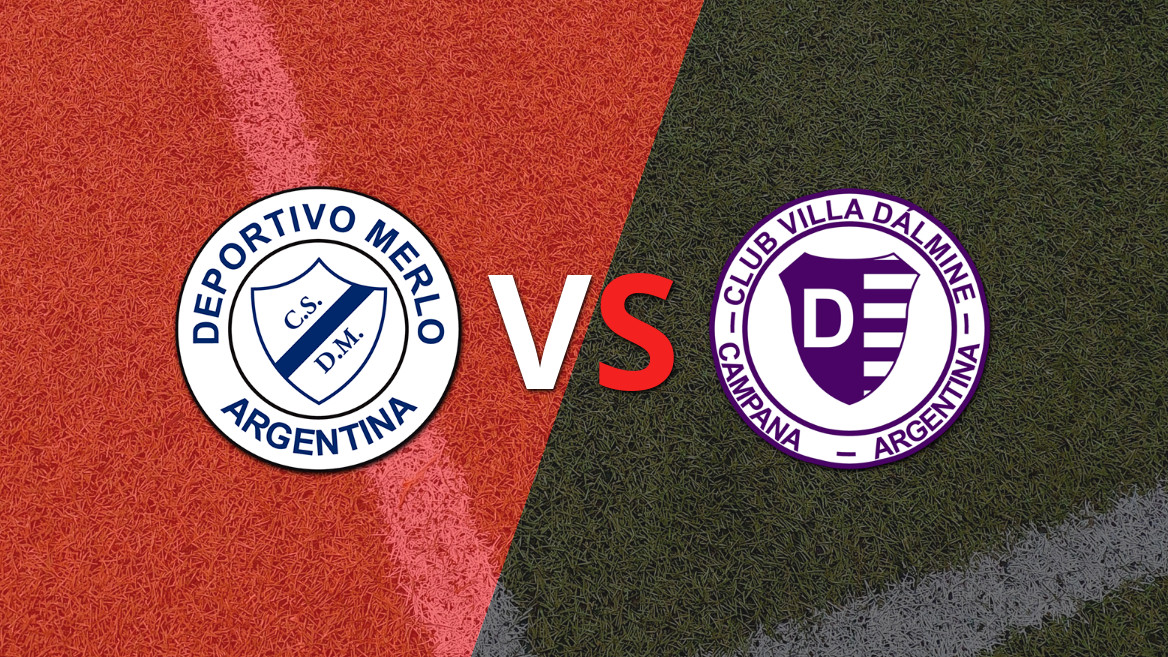 EN VIVO: Dep. Merlo y Villa Dálmine no se hicieron daño y empataron sin goles