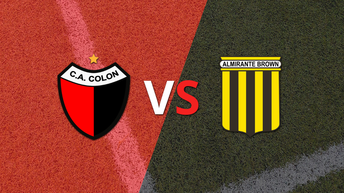 Colón le ganó 1-0 a Almirante Brown
