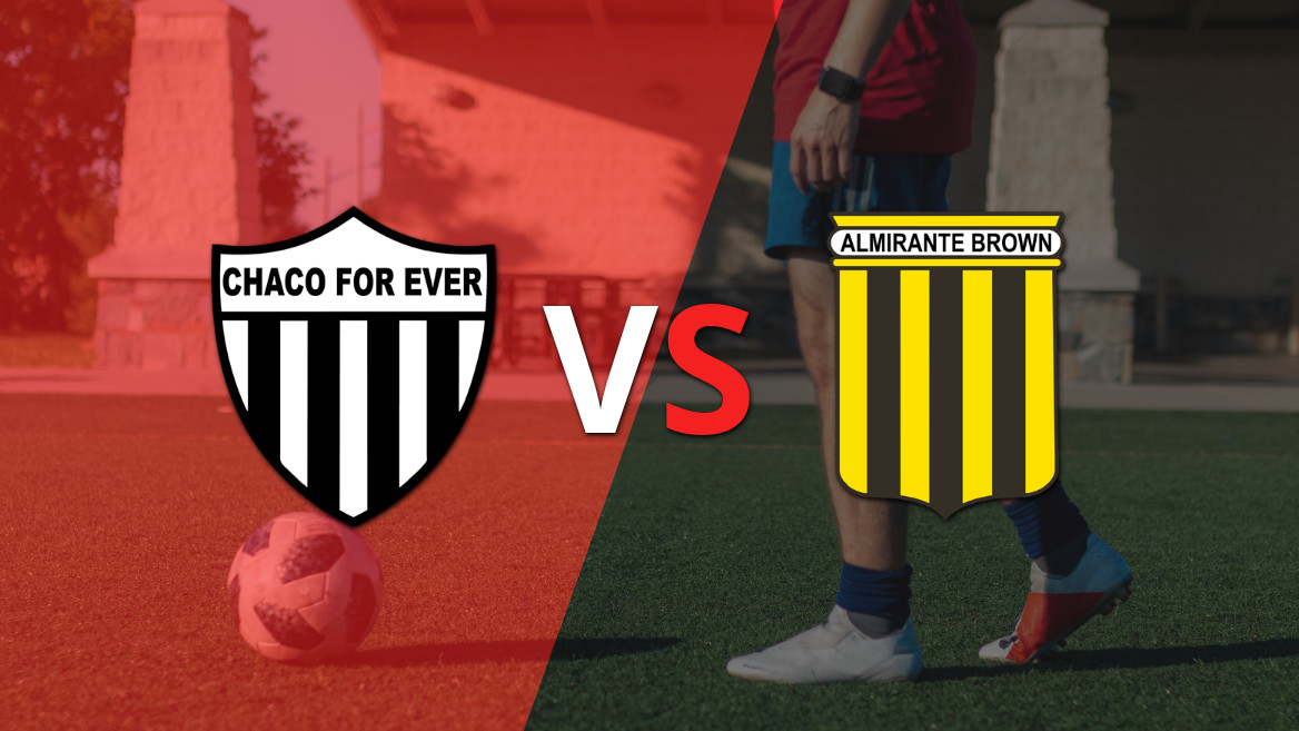 EN VIVO: Almirante Brown no pudo con Chaco For Ever y cayó por 2-1 tras gol agónico