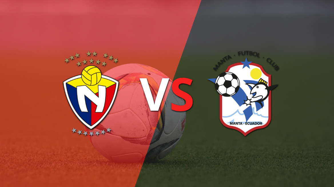 El Nacional venció a Manta F.C. 1 a 0 en el estadio la Cocha con un gol agónico