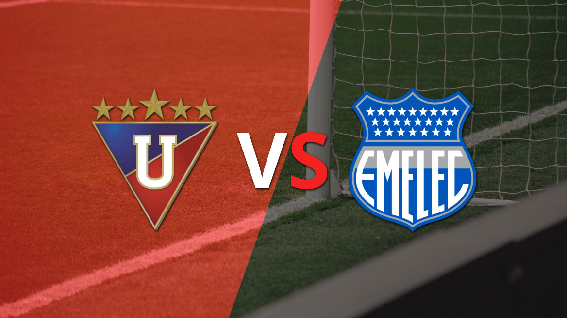 Liga de Quito celebró una victoria 2-0 sobre Emelec