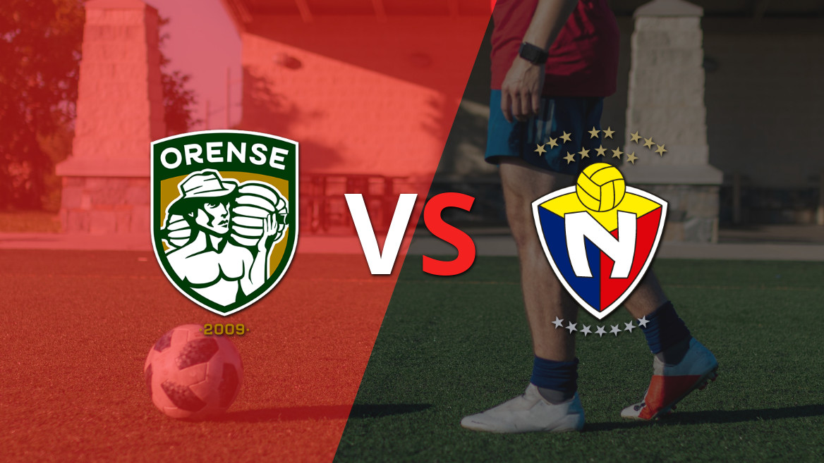 Orense y El Nacional se reparten los puntos y empatan 1-1