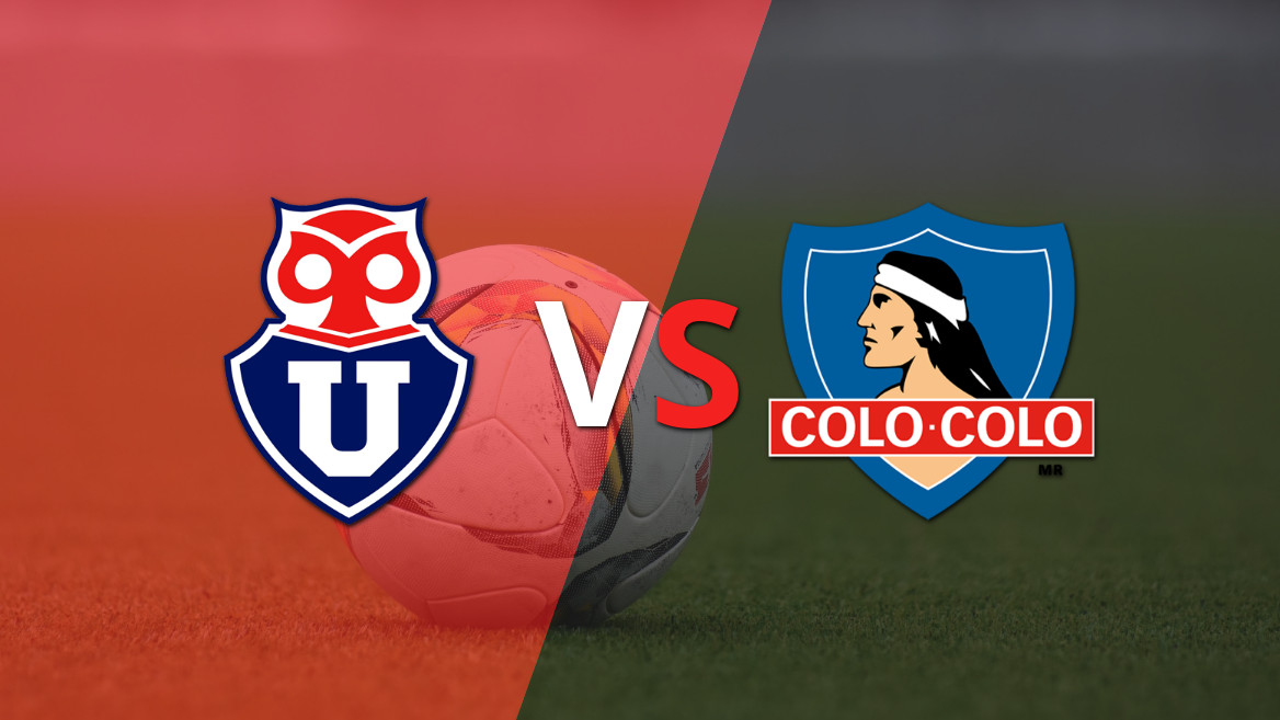 Universidad de Chile y Colo Colo buscan el gol que desempate el encuentro en el segundo tiempo