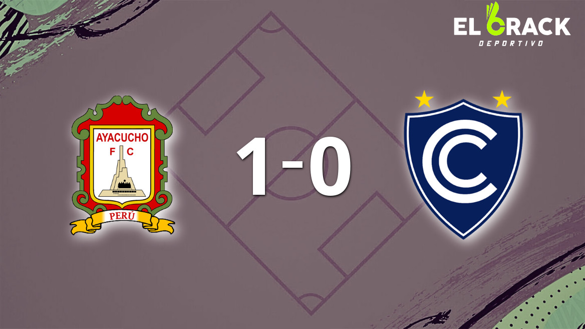 Ayacucho FC derrotó 1-0 a Cienciano con un gol agónico de Marvin Ríos