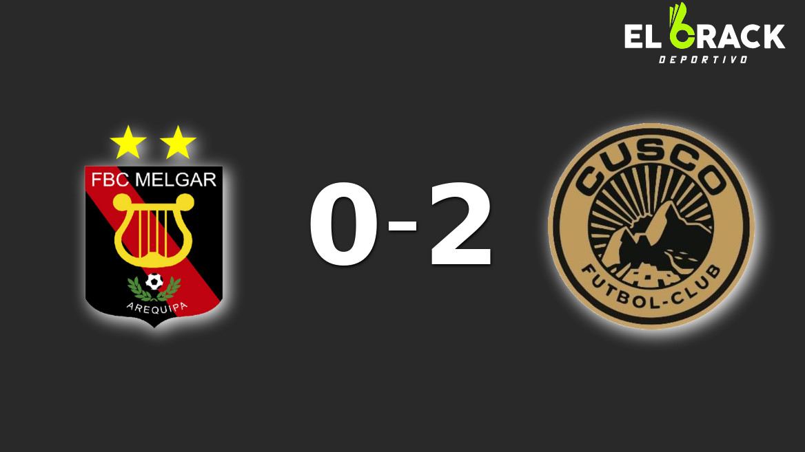 Cusco FC domina y gana con un sólido 2-0 a Melgar