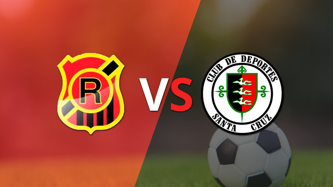 Muchos goles en el empate a 2 entre Rangers y Dep. Santa Cruz