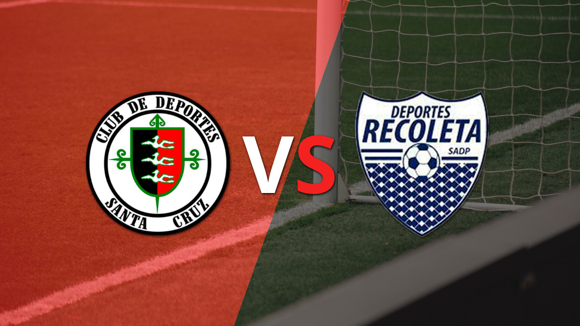 Sin goles, Dep. Santa Cruz y Recoleta igualaron el partido