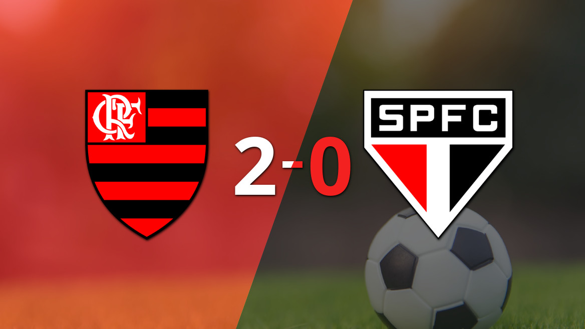 Flamengo se quedó con la victoria ante São Paulo en el Maracanã