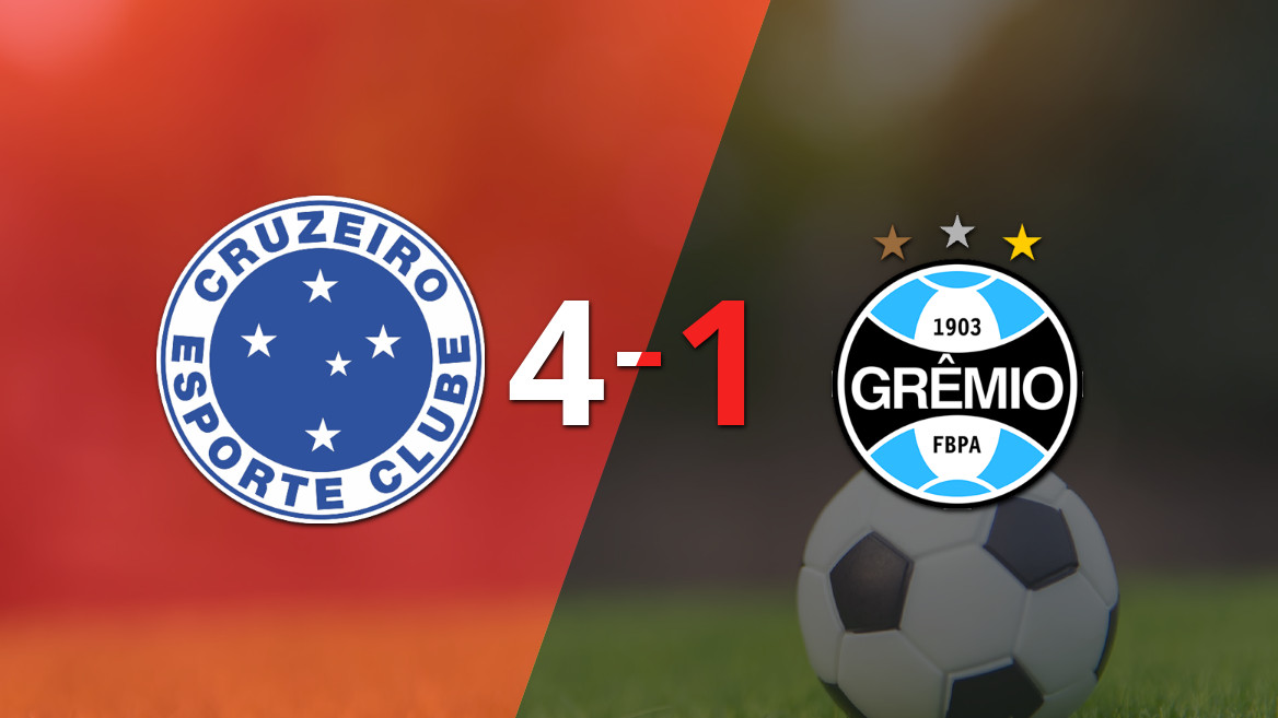 Cruzeiro Thrashes Grêmio with Hat-Trick from Kaio Jorge