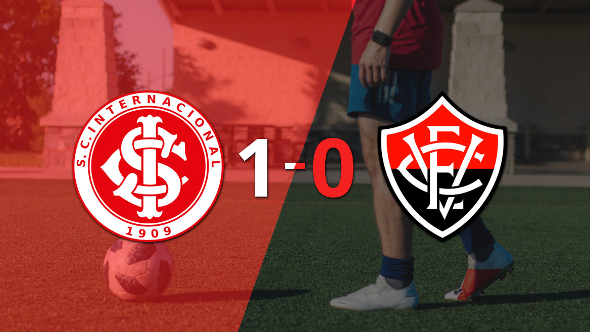 Inter se lleva los tres puntos ante Vitória con un gol en el último suspiro