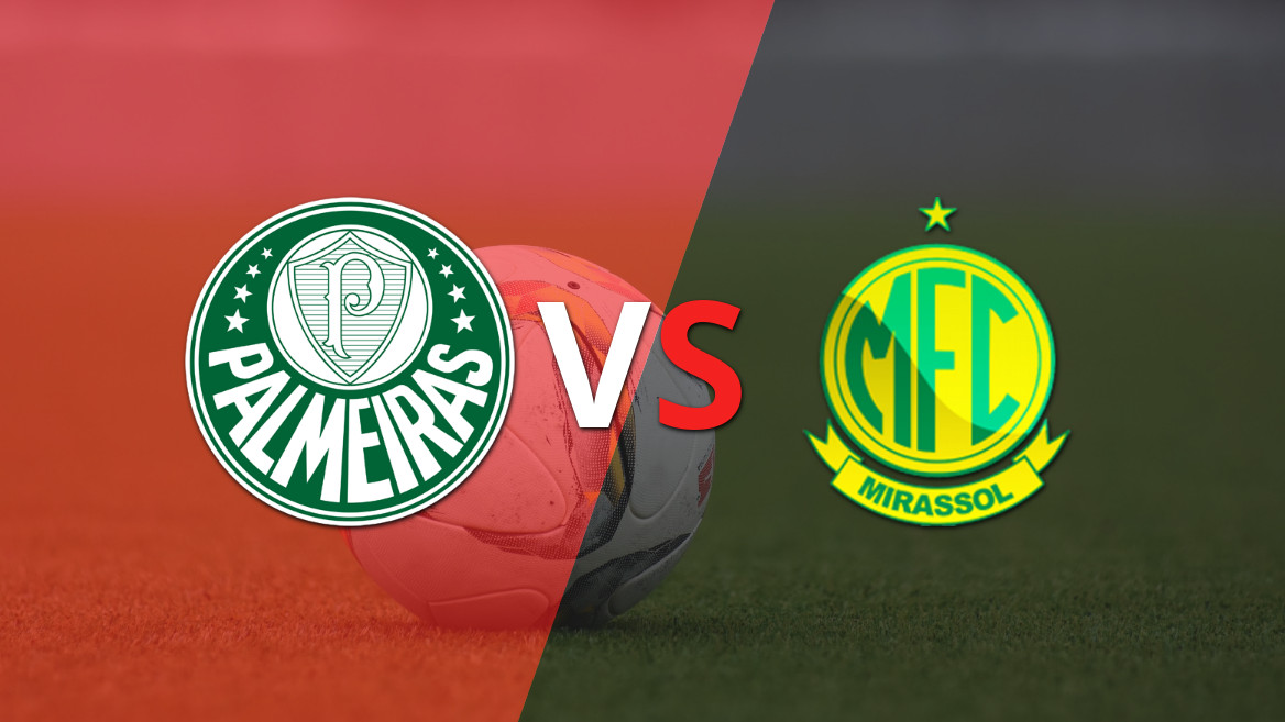 Reparto de puntos en el empate a uno entre Palmeiras y Mirassol