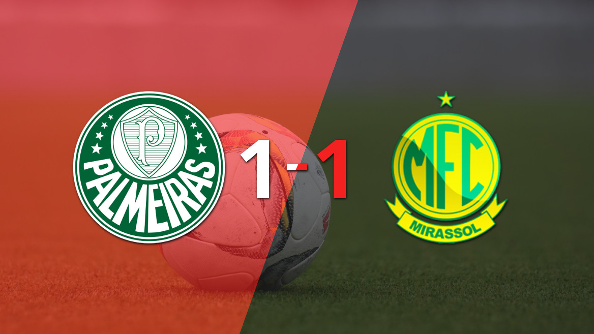 Points Shared in 1-1 Draw Between Palmeiras and Mirassol