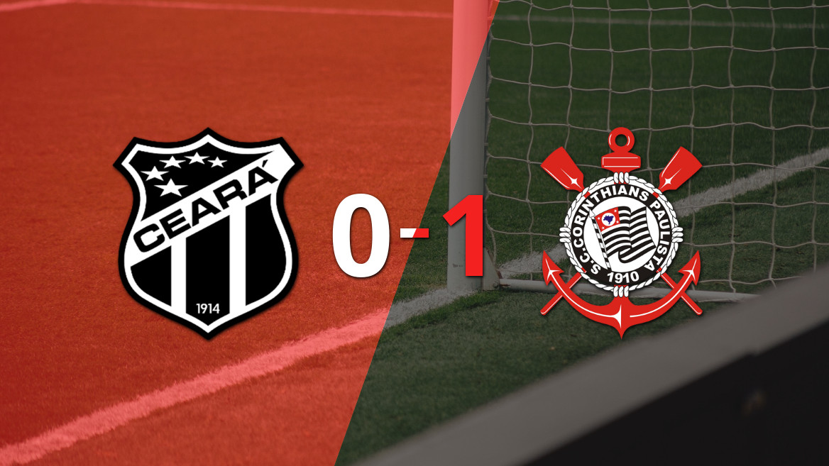 Ceará pierde em casa para o Corinthians por 1 a 0