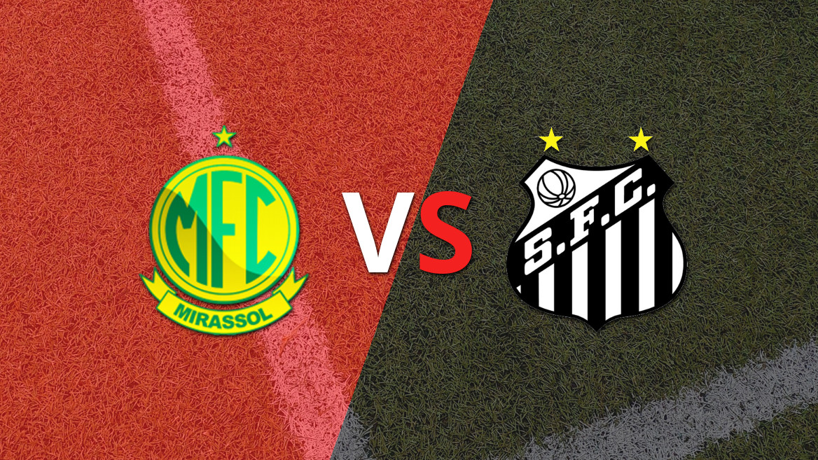 Previo del partido entre Mirassol y Santos por la fecha 15 del Brasileirao