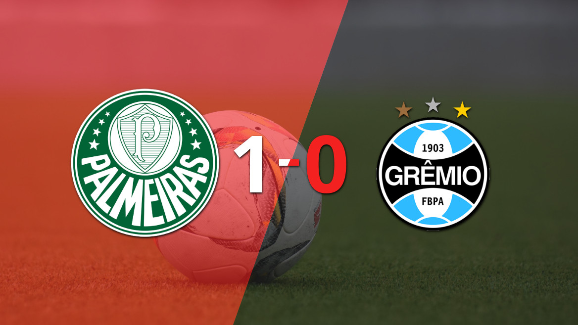 Palmeiras se impone a Grêmio con un gol tempranero en el Allianz Parque
