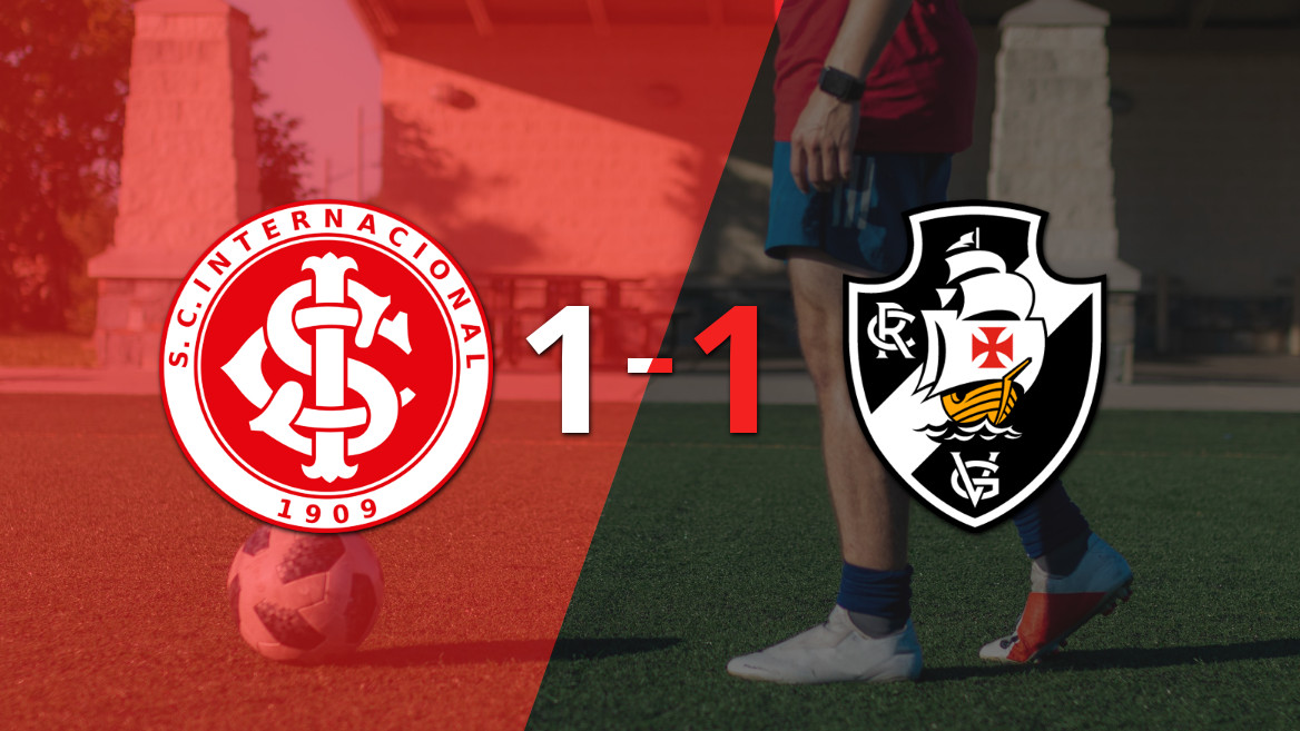 Dramatic Equalizer from Johan Carbonero Keeps Internacional Level with Vasco da Gama