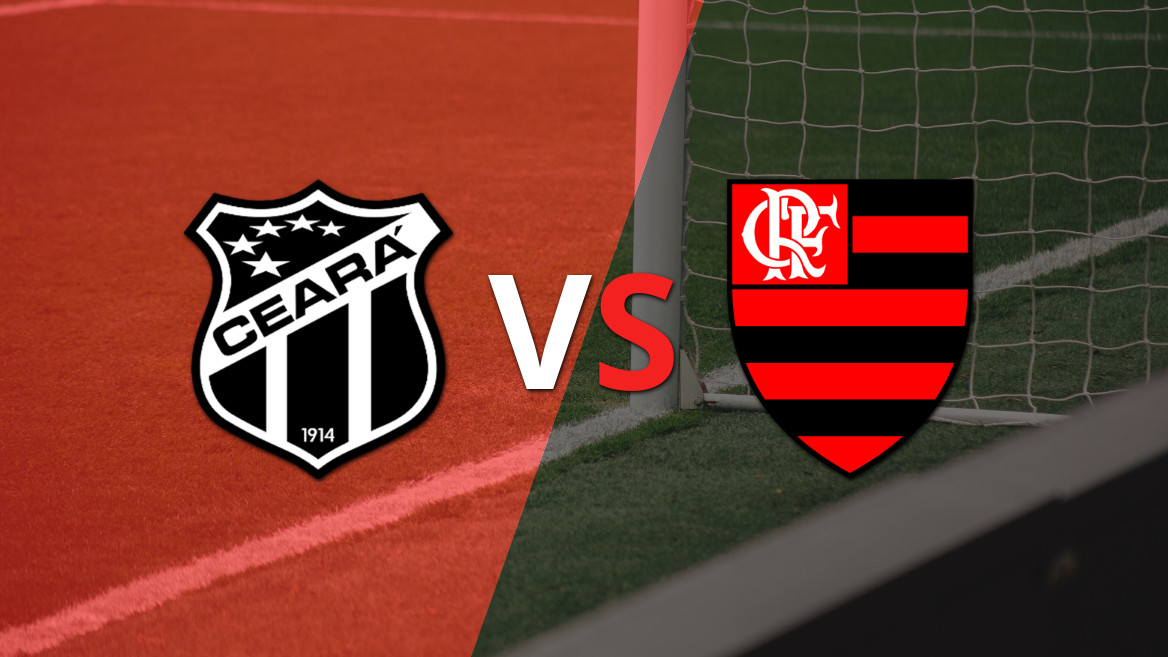 EN VIVO: Ceará y Flamengo empatan en el estadio el Castelão