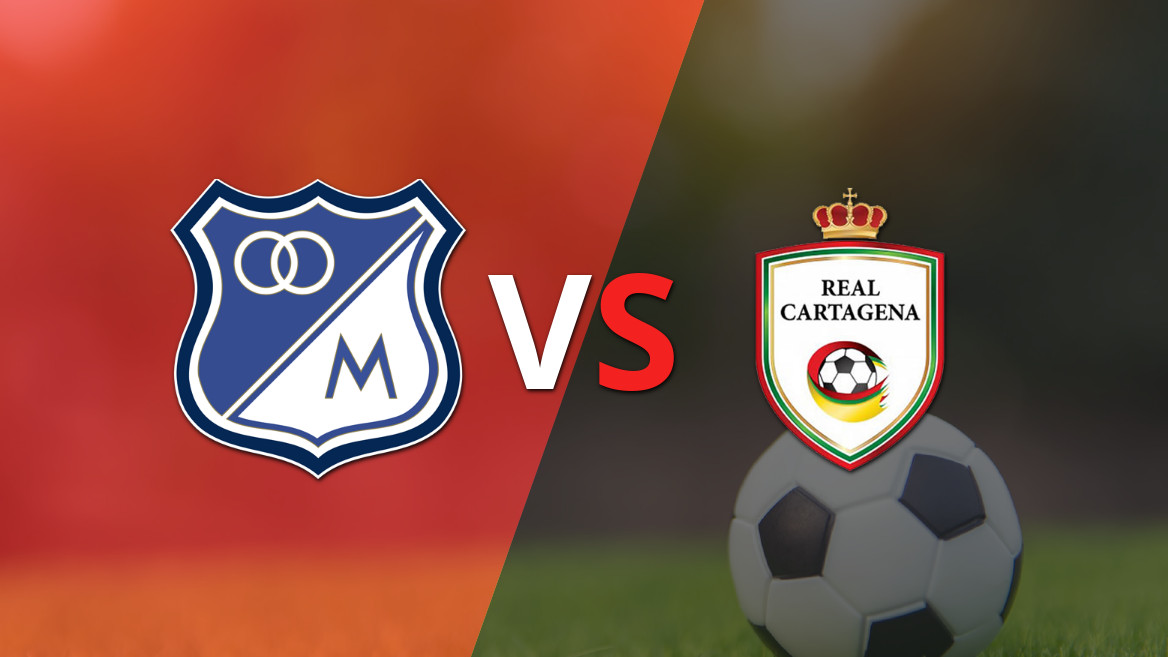 EN VIVO: Millonarios venció a Real Cartagena en el duelo de ida