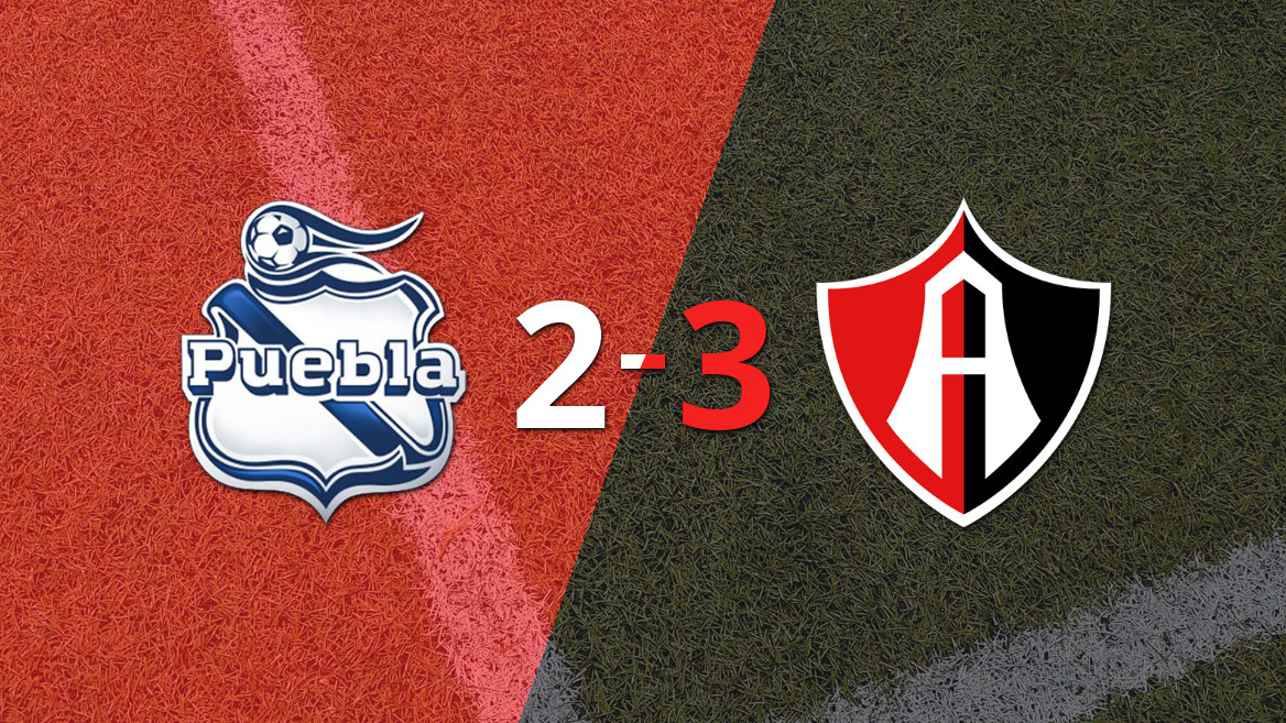 Atlas conquista uma vitória emocionante contra Puebla