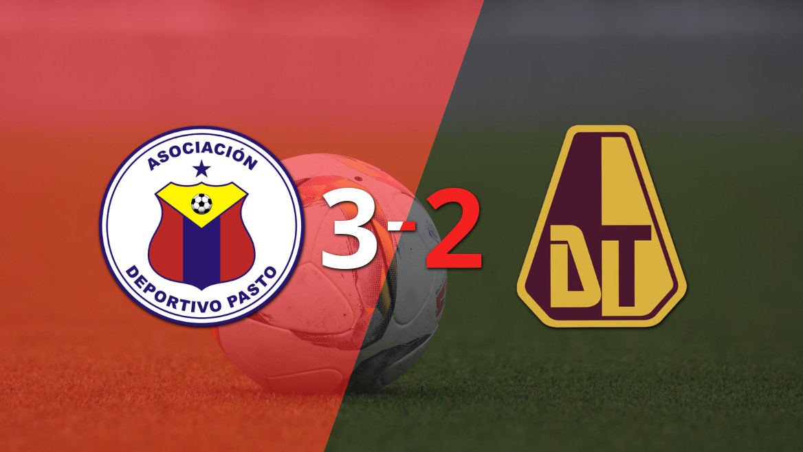 Thrilling 3-2 Victory for Pasto Over Tolima