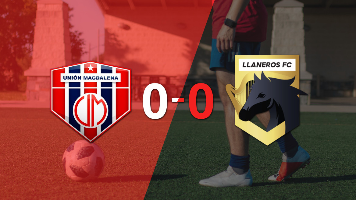 Empate sin emociones: U. Magdalena y Llaneros FC finalizaron 0-0