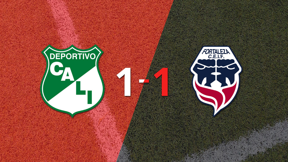 Deportivo Cali and Fortaleza FC Draw 1-1