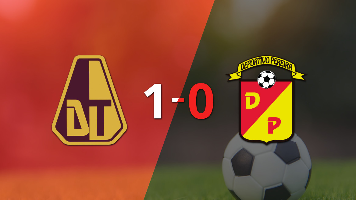 Tolima wins 1-0 against Pereira with a goal from Brayan Rovira
