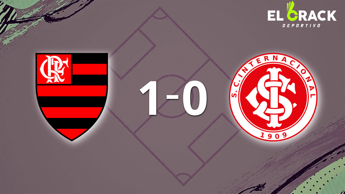 Flamengo venció a Internacional en el duelo de ida