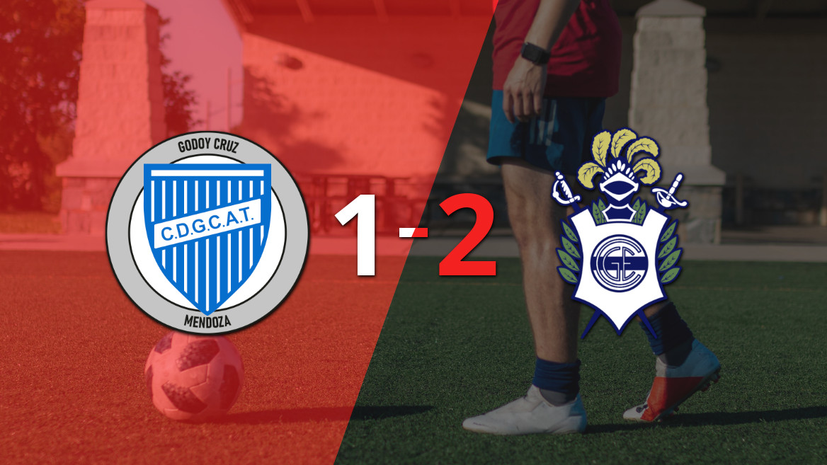 Gimnasia secures a narrow 2-1 victory over Godoy Cruz with a last-minute goal