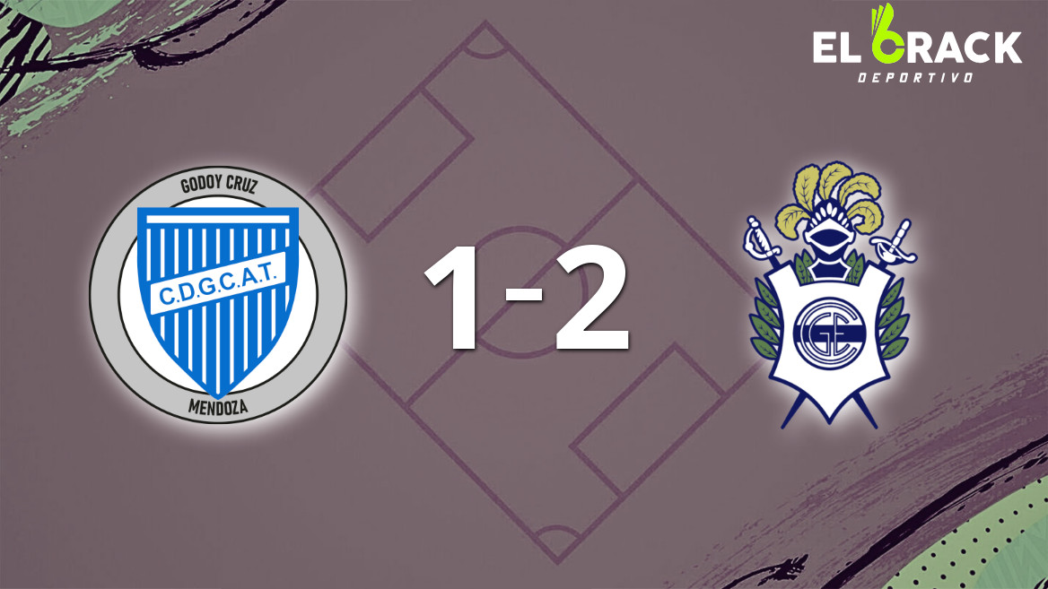 Gimnasia consigue una estrecha victoria de 2 a 1 sobre Godoy Cruz con un gol agónico