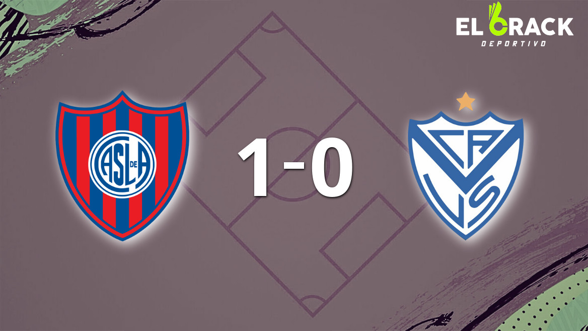 Vélez perdió 1-0 ante San Lorenzo