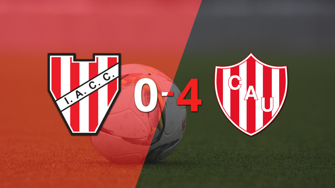 Unión Dominates Instituto with Mauro Pittón’s Brace