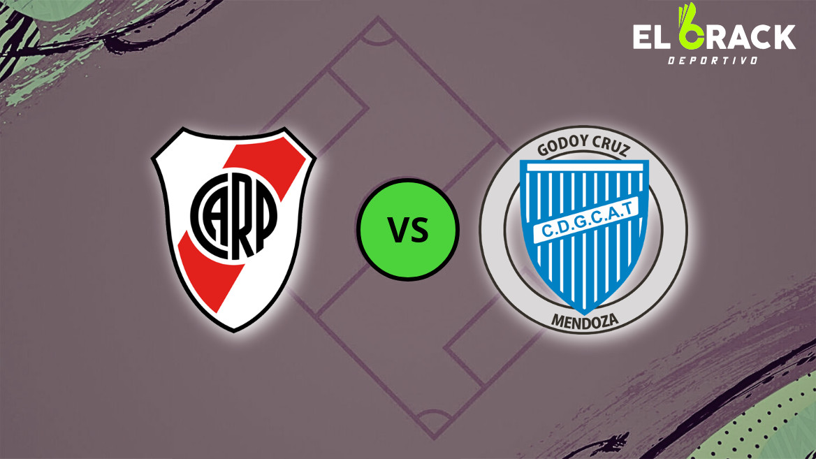 EN VIVO: Termina el primer tiempo con una victoria para River Plate vs Godoy Cruz por 3-2