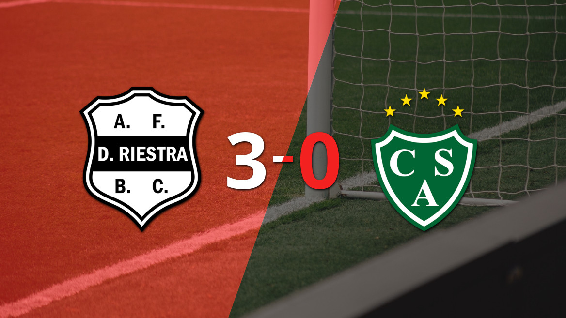 Dep. Riestra Dominates Sarmiento with a 3-0 Victory