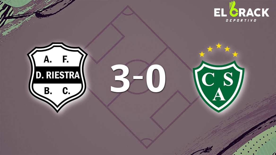 Dep. Riestra sentenció con goleada 3-0 a Sarmiento