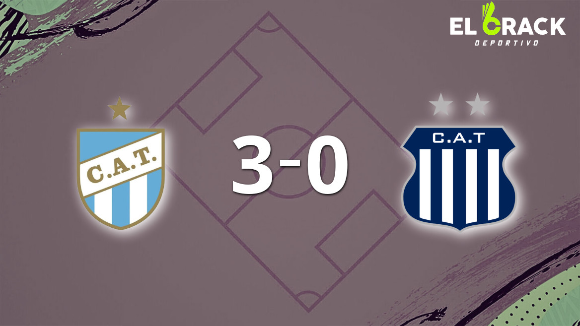 Atlético Tucumán liquidó con una goleada a Talleres por 3 a 0