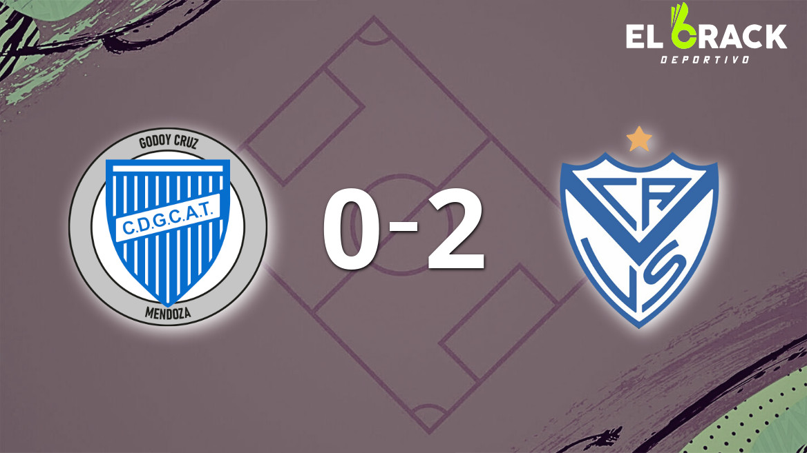 Vélez demuestra su superioridad ante Godoy Cruz con un 2 a 0